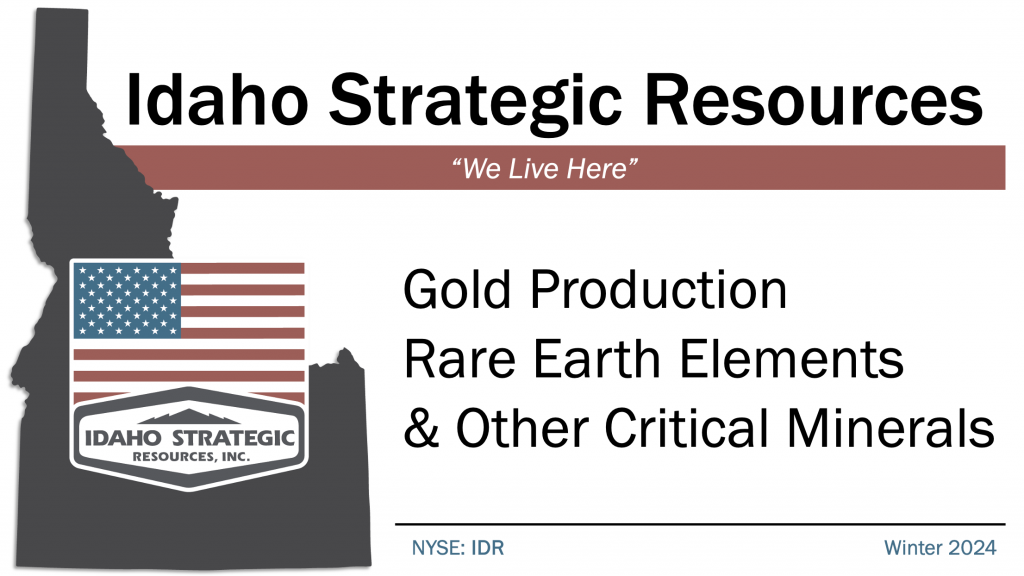 Idaho Strategic's Presentation